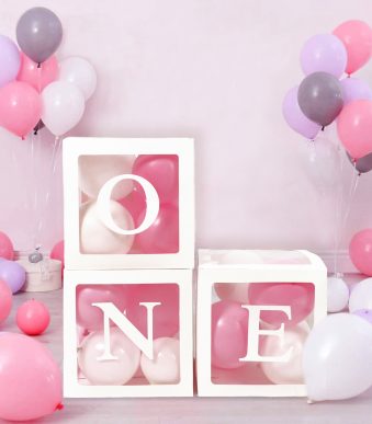 Letter-Balloon-Box-First-1st-Birthday-Party-Decor-Kids-Girl-Boy-Baby-Shower-One-1-Year